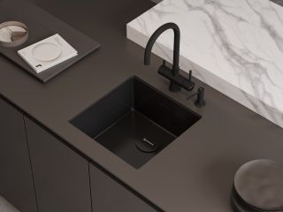 Смеситель для кухни Omoikiri Yamada GB графит